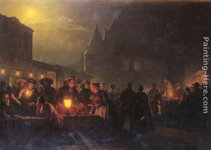 Petrus Van Schendel The Night Fair